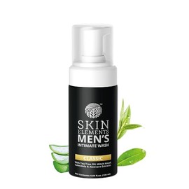 Skin Elements Men's Intimate Wash 120 ml - Limpieza suave - Elimina olores - pH equilibrado