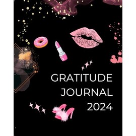 Gratitude Journal with 2024 Calendar (Happy Happy)