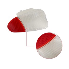 1Pair Puddle Lights Interior Door Panel Courtesy Light Lens Cover Warning Light Lamp Housing Cover for Ford F-150 1997-2003 F-250 Lobo 1997-1999 Clear White F65Z13B724AA F65Z13B725AA