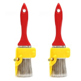 2 Pieces Paint Brushes, Paint Pads for Walls and Ceilings, Paint Cutting Tool, Paint Edging Tool, Drawing Edge Paint Brush, Cutting Paint Brush, Paint Edger, Paint Edging Tool