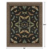 Black Washable Insect Area Rugs 8x10 - Bug, Dragonfly, Bee,