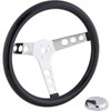 Speedway Classic 13 Inch Black Steering Wheel | Smooth Cushion