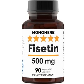 MONOHERB Fisetin 500 mg - 90 Vegetarian Capsules