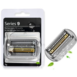 Brown Replacement Blade for Series 9 F/C 92S Replacement Blade Compatible with Braun Series 9 Braun Series 9 Shaving Head Brown Series 9 Men's Shaver Blade Replacement Blade Set with Integrated Net