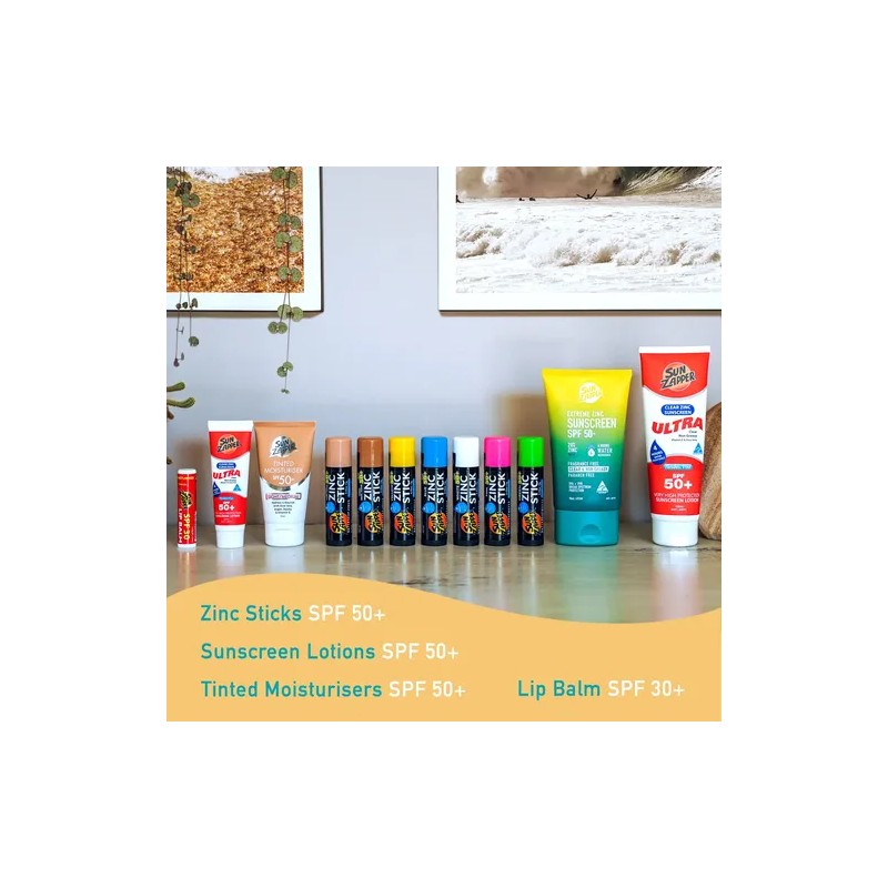 Sun Zapper Zinc Stick White Spf 50+ 12g