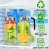 Vikarland Mason Jar-Tapa de Acero Inoxidable con Pico Vertedor para