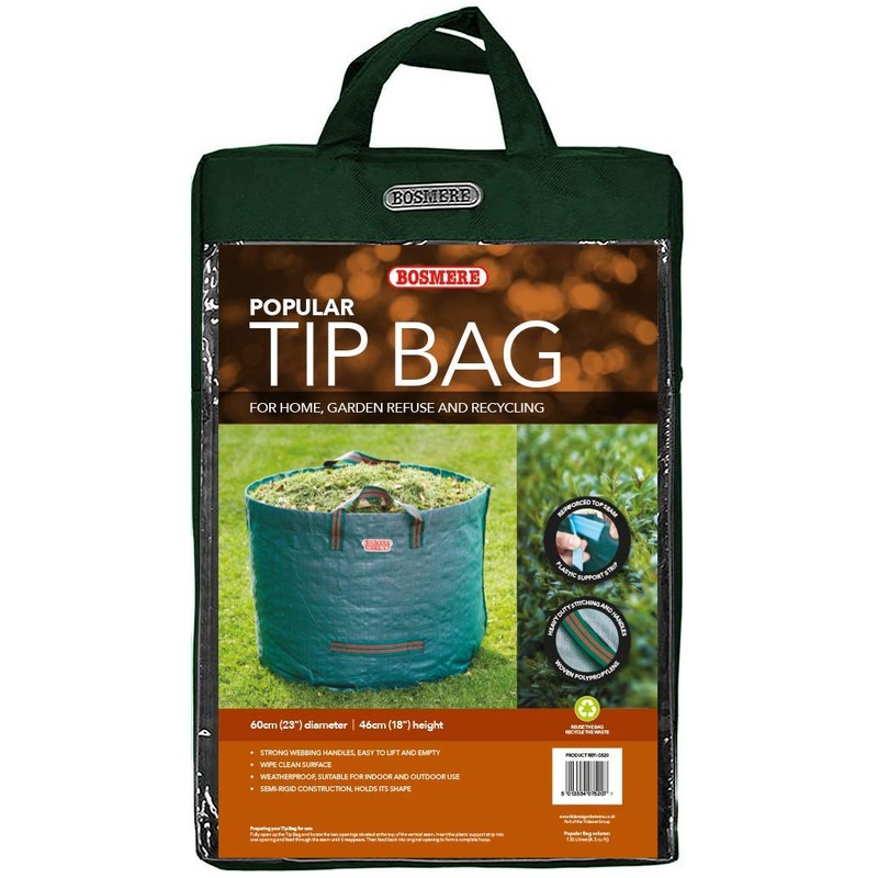 Bosmere G520 4.3 Cubic Feet 23"x 18" Poly Yard Waste