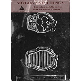 EASTER BASKET POUR BOX Easter Chocolate candy mold with Copyrighted molding Instructions - set of 2