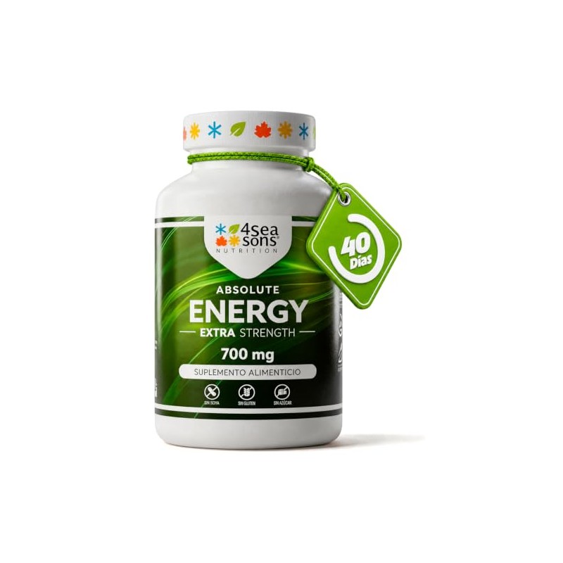 Complejo Aminoácidos 700 120 Cápsulas Veganas Formulated Seasons Nutrition Días