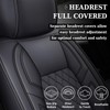 Coverado Tundra Seat Covers, Back Leather Car Seat Covers for