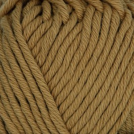 JubileeYarn Lacery Yarn - Chunky Cotton - 100g/Skein - Chestnut Brown - 2 Skeins