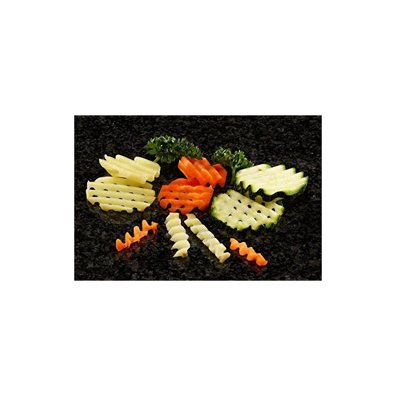 ベルナー BORNER PL ワッフルスライサー 「デコスターDEKO」 + 安全ホルダーセット (ワッフルカットスライサー+安全ホルダー) 5O52040saf