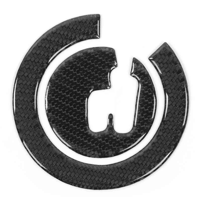 2Pcs Gear Shift Panel Cover Trim Carbon Fiber Fit for