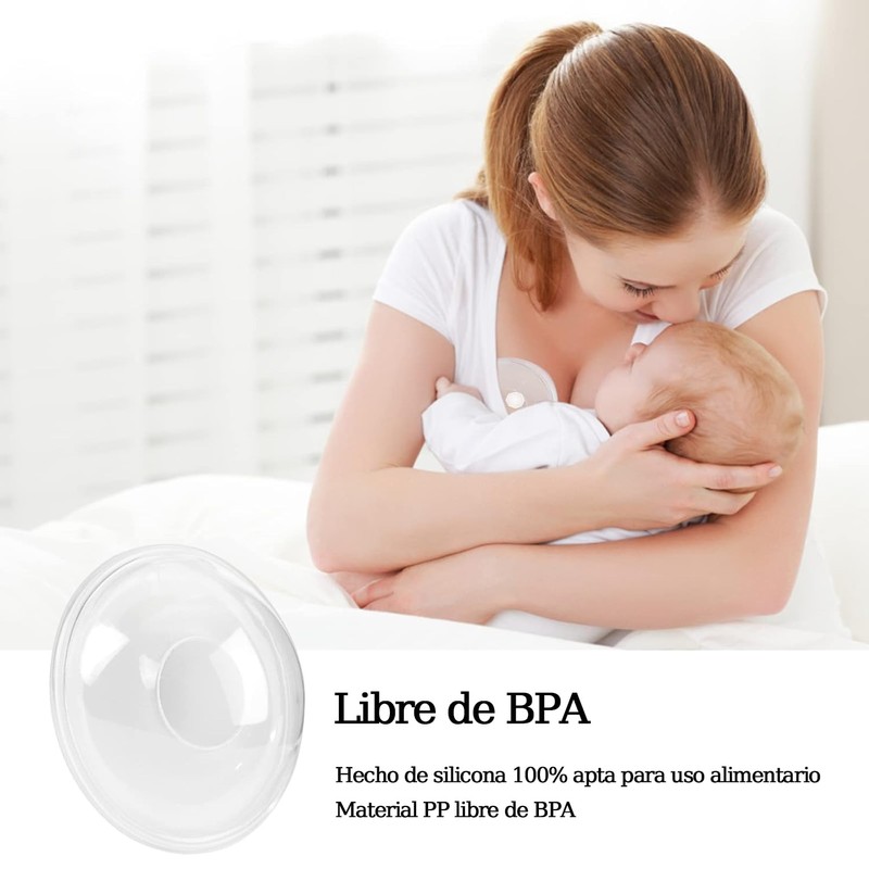 NELAPARO Recolector de Leche Materna, Conchas Recolectoras para Lactancia, Extractor