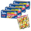 Ziploc Gallon Food Storage Slider Bags, Power Shield Technology for