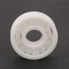 Jadeshay 608 Full Ceramic Bearing 8x22x7mm, ZrO2 White Miniature Ball