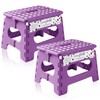 Casafield 9" Folding Step Stool with Handle (Set of 2),
