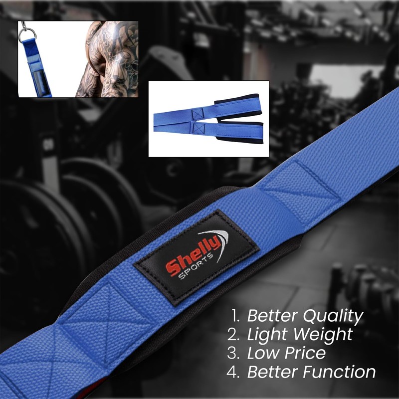 Shelly Triceps Rope Gym Cable Machine Attachments with Carabiner Anti-Slip