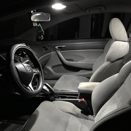 Alla Lighting 36mm C5W 6418 LED Bulbs CAN-Bus Festoon, 6000K Xenon White License Plate, Interior Map, Dome, Trunk, Courtesy Lights Super Bright 12V