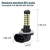 10L0L 881 Golf Cart Headlight Bulb for EZGO, Club Car