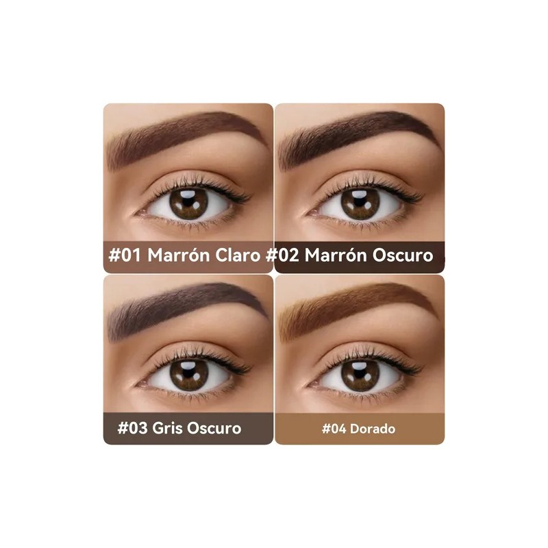 Gel Fijador Cejas Larga Duración Tinte Para Ceja Impermeable