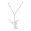 Jextech Collar Para Dama Pajaro Colibri Detallado Vintage Acero Inox