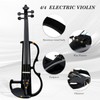 Ktaxon Full Size Electric Violin, 4/4 Acoustic Silent Electric Violin