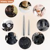 30pcs Spikes Nieten, 38*7 mm/54*9 mm Punk Rock Bullet Rivets,