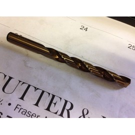 .4844" 31/64" Cobalt Steel Split Point JOBBER Length Drill USA!