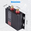 Cllena Dual Battery Smart Isolator, 12V/24V Universal 150 Amp Voltage