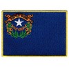 Nevada State Flag Embroidered Patch Iron-On NV Emblem