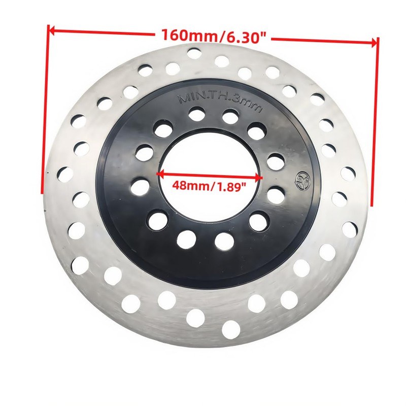 CLEO Rear Disc Brake Rotor 160mm For 110cc 150cc 200cc