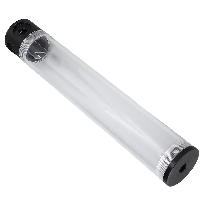 Water Cooling Reservoir 300mm/11.8in Length G1/4in Thread Low Noise Cylindrical