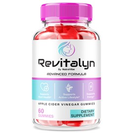 Revitalyn Gummies – Advanced Revitalyn Apple Cider Vinegar Gummies for Beauty, Skin Health, and Body Goals | Delicious ACV Gummy to Support Fitness and Daily Skin Nourishment (60 Gummies)