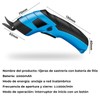 WULAR Tijeras Electricas Carton Con 2 Cuchillas, Tijeras Electricas Inalambrica
