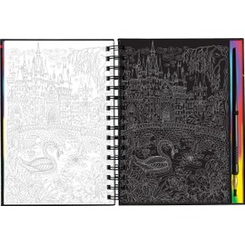 Scratch & Sketch Extreme Fantasy Art (Trace Along) (Scratch and Sketch Trace-Along)