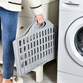 Foldable Laundry Hamper – Large Clothes Basket, Portable Laundry Storage