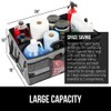 GORILLA GRIP Large Capacity Sturdy Trunk Storage Organizer, Slip and