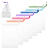7 Pcs Soap Bag for Shower, Double-Layer Mesh Bag, 10