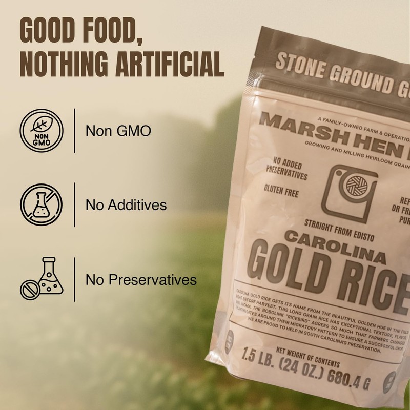 Marsh Hen Mill Carolina Gold Rice | Premium Long Grain