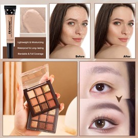 Make Up Set for Girls 1 Set Make Up Set for Teenage Girls,Portable Makeup Kit,Multifunctional All in One Makeup Kit,Suitable for Teenagers and Adults,Meets Your Makeup Needs