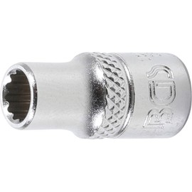 BGS Socket 1/4 Inch, 12-Point, 6 mm, 1 piece, 10776