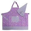 [Gokigenmei to] nyanderful Nyanderful Children's Apron & Triangle Bandana Set