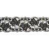 Ribbon Bazaar Lace 4485 4 inch Black by The Yard