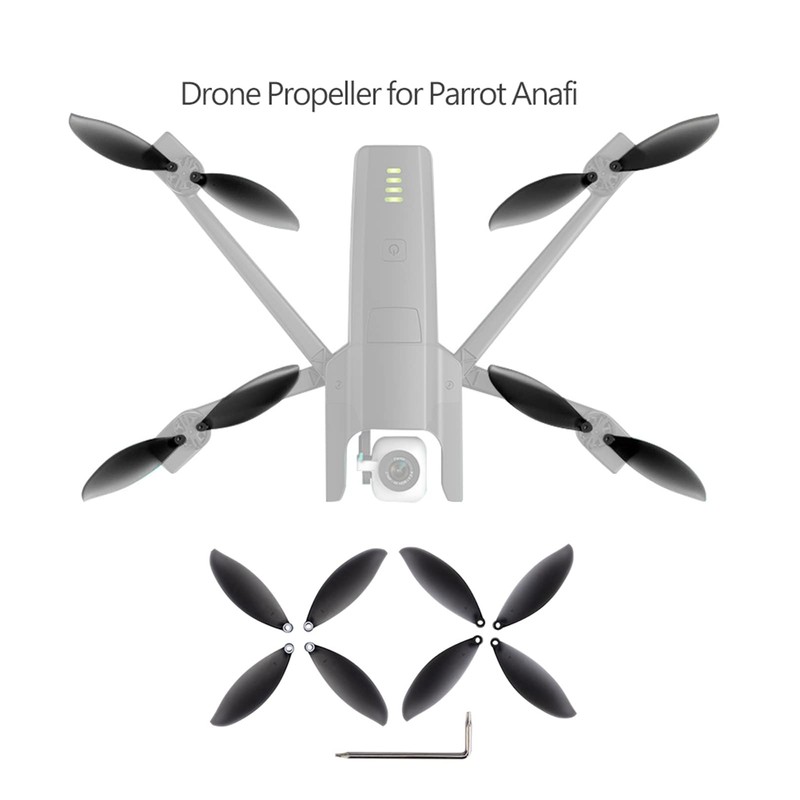 Parrot Anafi Propeller Blades Parrot Anafi Replament Parts Gray Pc