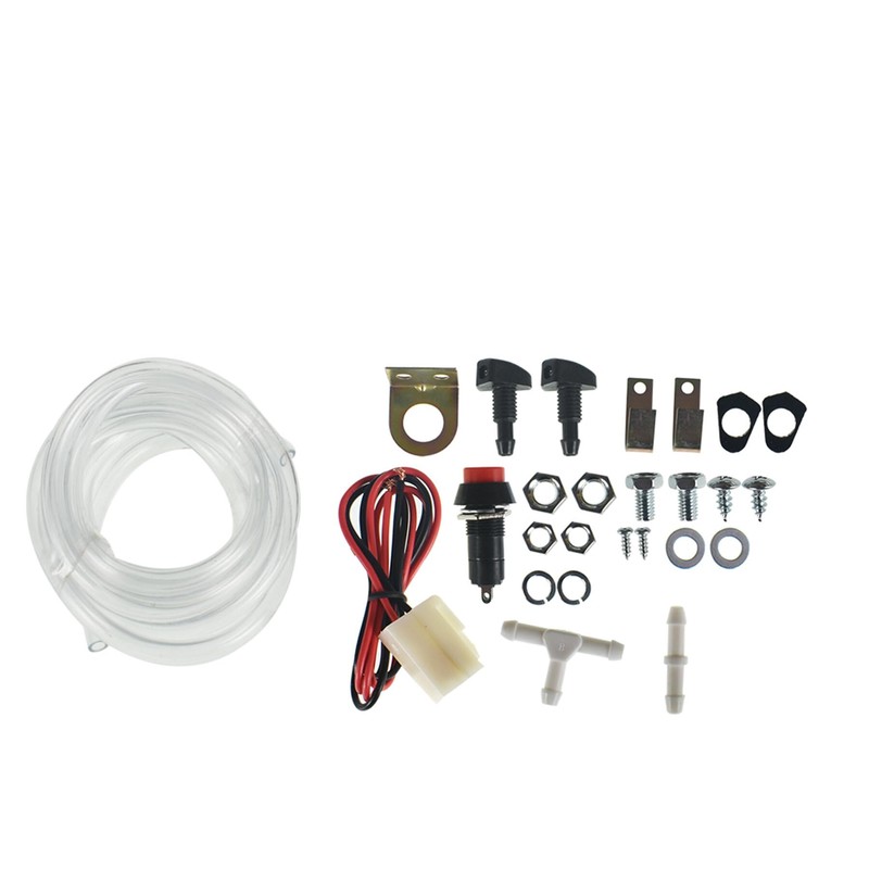 marddpair Electric Motor Universal Windshield Wiper Kit with Windshield Washer