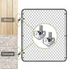 Insaga 304 Stainless Steel Gate Hinges Heavy Duty, Non-Welded Gate