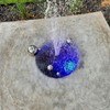 Nerien Gazing Ball, Stainless Steel Garden Mirror Globe, Polished Ornament
