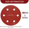9 Inch Sanding Disc 150 Grit Hook and Loop Sandpaper