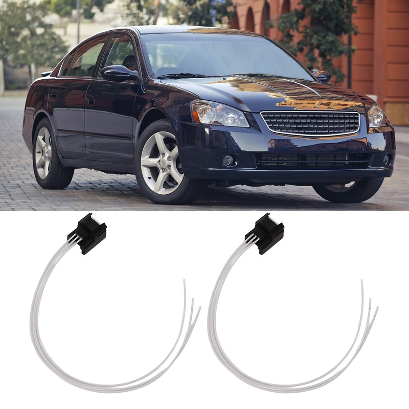 2 Pcs Camshaft Position Sensor Harness Cam Transducer Plug for